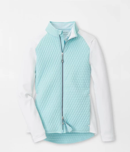 Peter Millar Merge Mini Diamond Quilt Hybrid Jacket